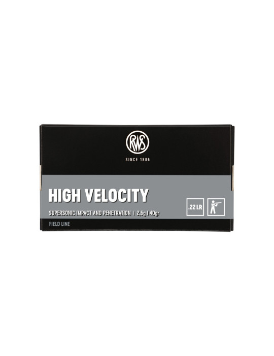 RWS High Velocity 22 LR 40 grains