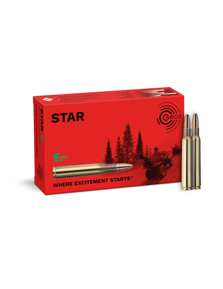 Geco Star 7x64 140 grains sans plomb