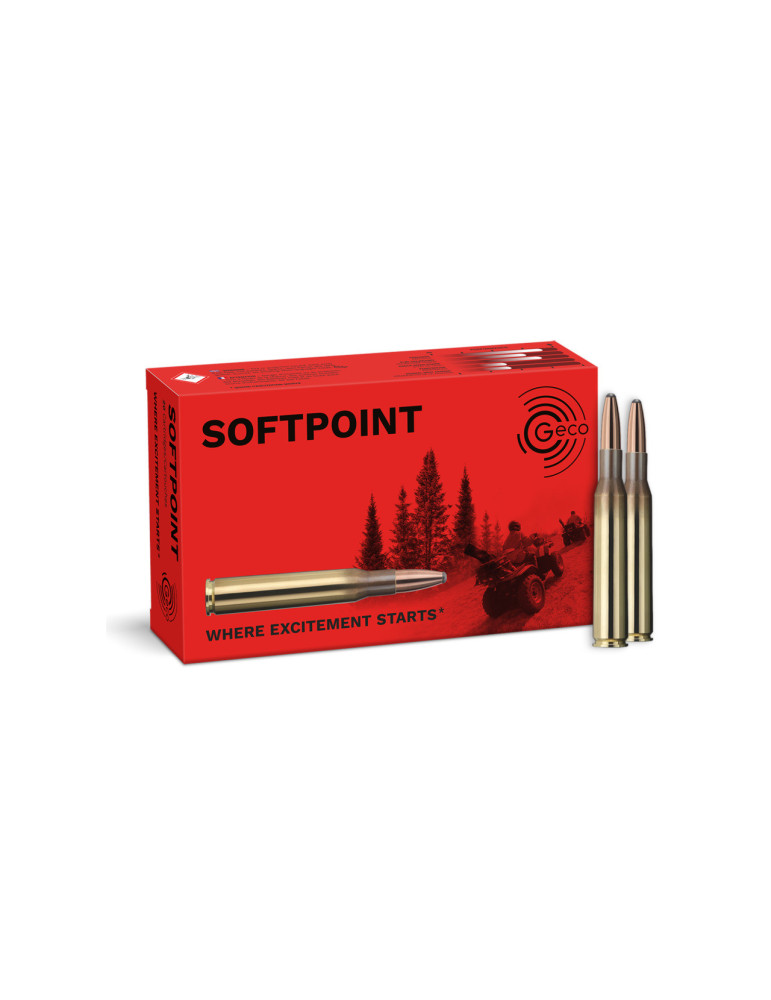 GECO Sofpoint 280 Rem TM demi-blindée 165 grains