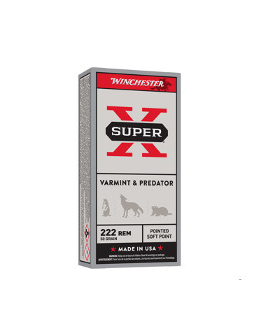 Winchester Power-Point 222 Rem 50 grains
