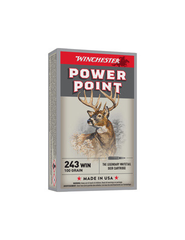 Winchester Power-Point 243 Win 100 grains