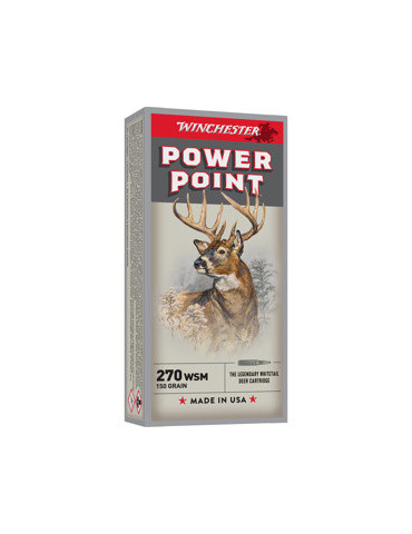 Winchester Power-Point .270 WSM 150 grains
