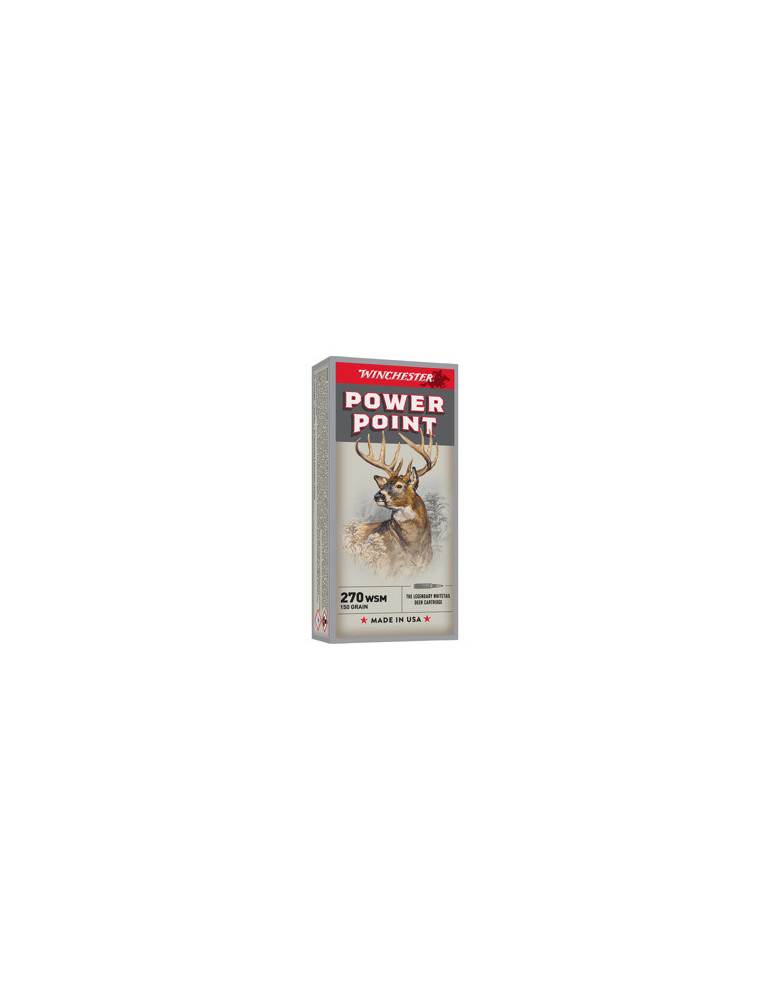 Winchester Power-Point .270 WSM 150 grains