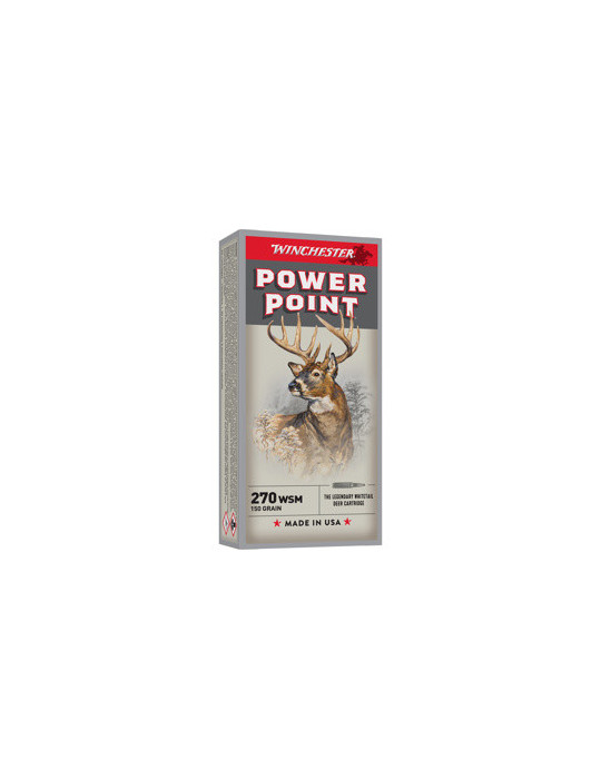 Winchester Power-Point .270 WSM 150 grains