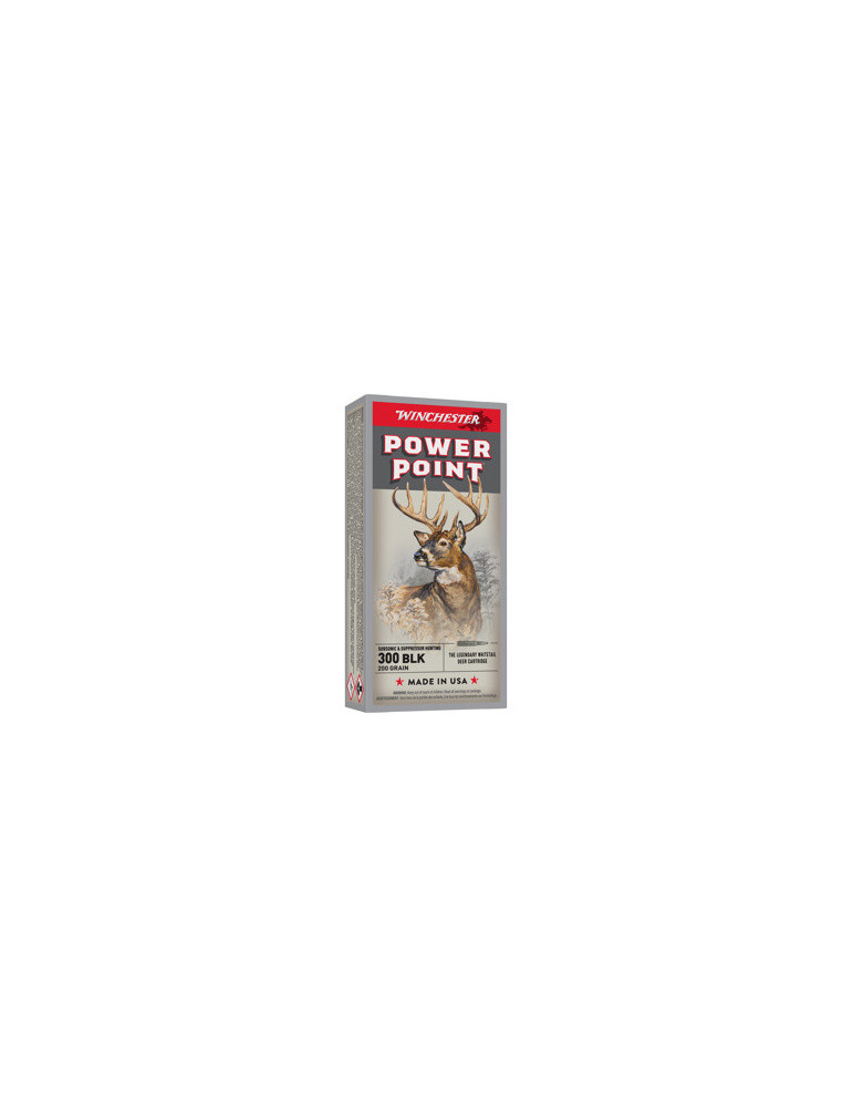 Winchester Power-Point 300BLK 150 grains