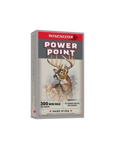 Winchester Power-Point .300 WSM 180 grains