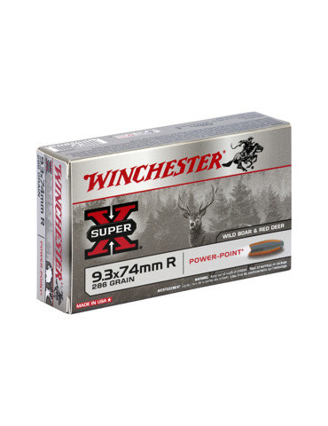 Winchester Power-Point 9.3x74 R 286 grains