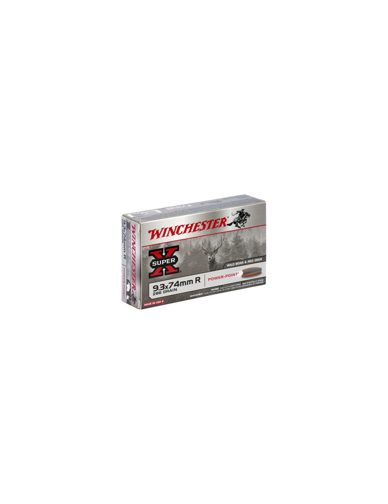 Winchester Power-Point 9.3x74 R 286 grains