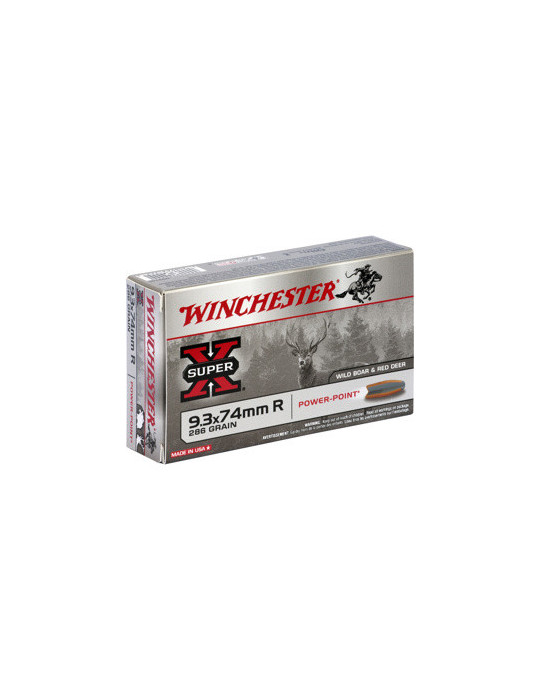 Winchester Power-Point 9.3x74 R 286 grains