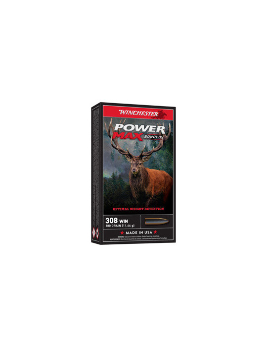 Winchester Mag. Power Max Bonded 300 Win.180 grains