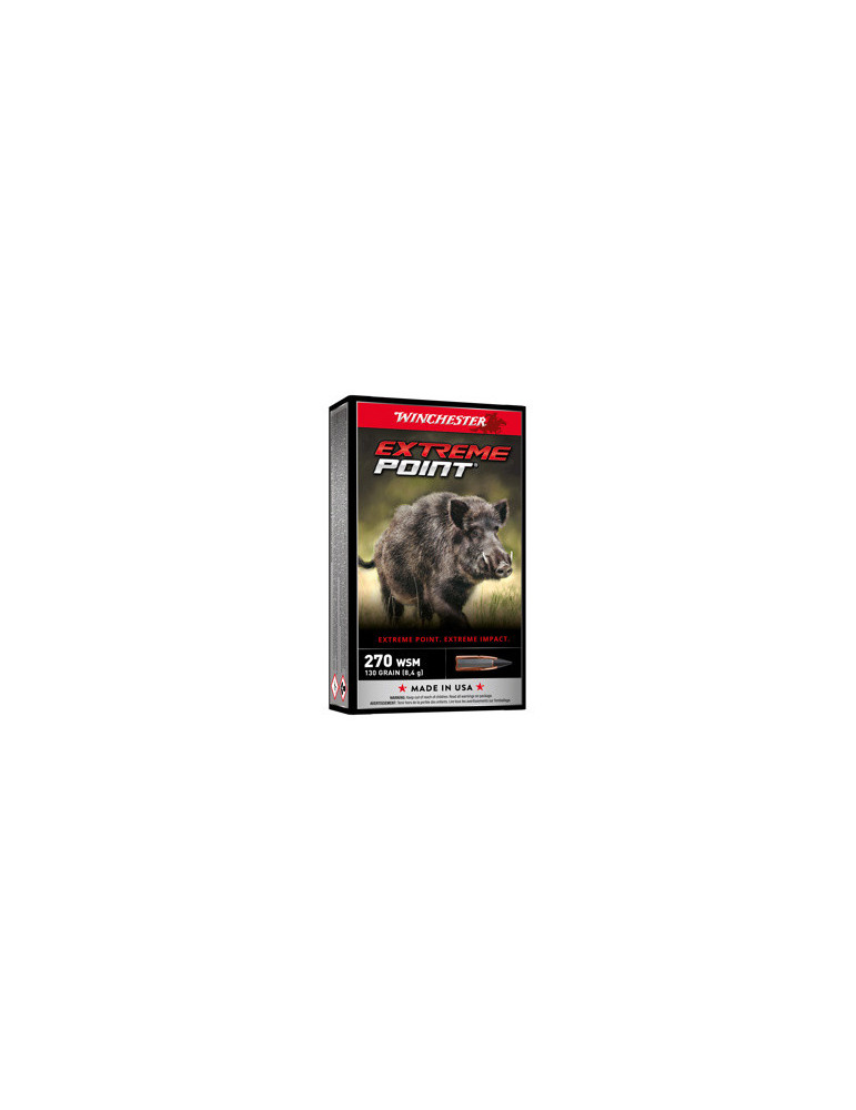 Winchester Extreme-Point .270 WSM 130 grains