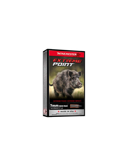 Winchester Extreme Point 7mm Rem Mag 140gr - Natusport