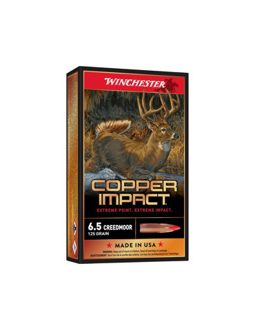 Winchester Extreme-Point Copper Impact 6.5 Creedmoor 120 grains