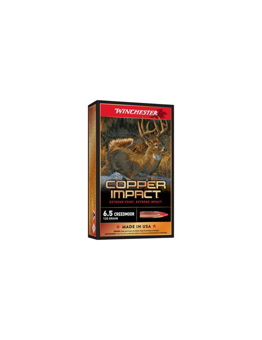 Winchester Extreme-Point Copper Impact 6.5 Creedmoor 120 grains