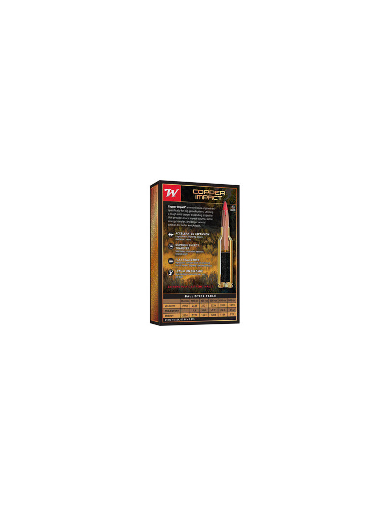 Winchester Extreme-Point Copper Impact 6.5 Creedmoor 120 grains