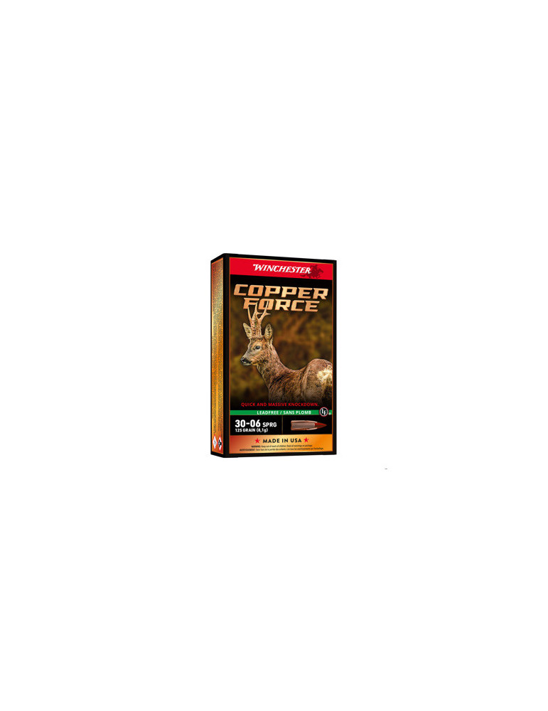 Winchester Copper Force 30-06 Sprg 125 grains