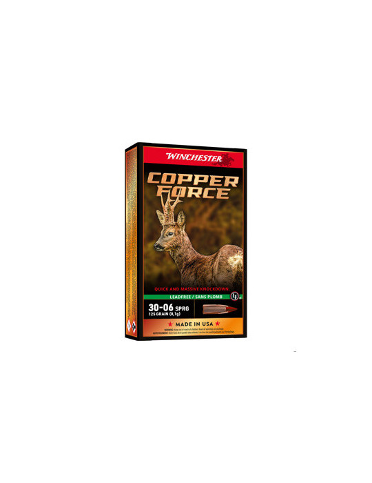 Winchester Copper Force 30-06 Sprg 125 grains