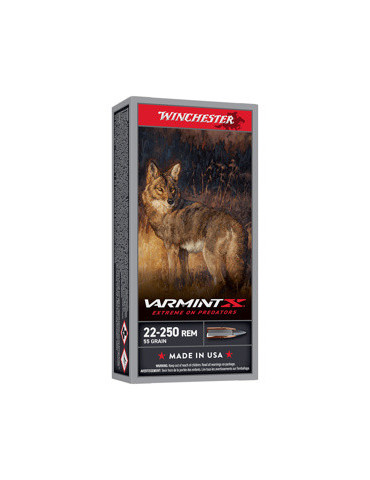 Winchester Varmint X 22-250 Rem 55 grains