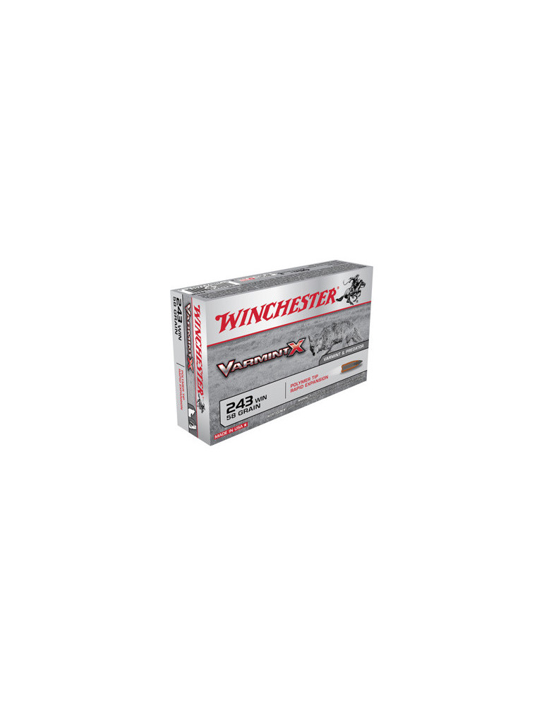Winchester Varmint-X .243 Win.58 grains
