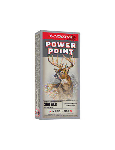 Winchester Power-Point Lead Rifle .300 BLK. 200 grains