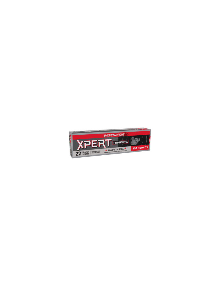 Winchester XPERT 22 LR Copper Plated 42 grains