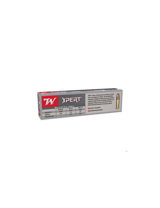 Winchester XPERT 22 LR Copper Plated 42 grains