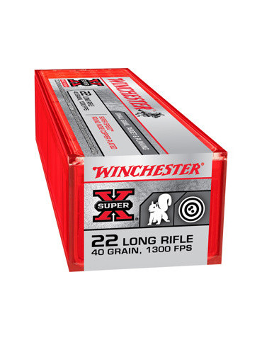 Winchester SUPER-X 22 LR 40 grains Copper Plated 2