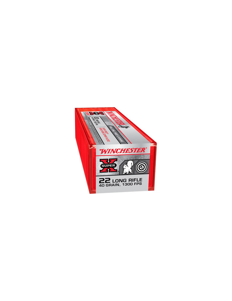 Winchester SUPER-X 22 LR 40 grains Copper Plated