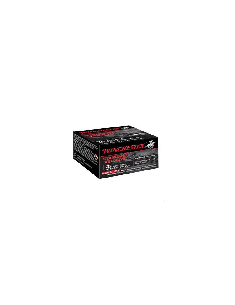 Winchester STD Velocity 22 LR 45 grains