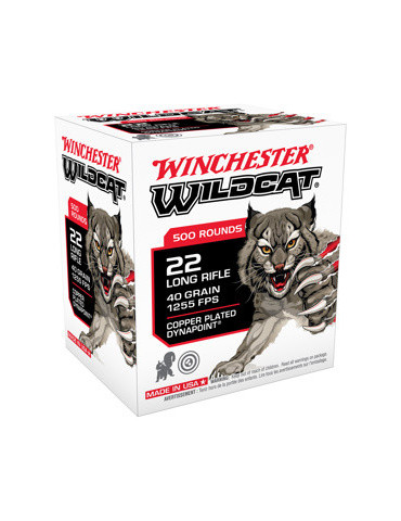 Winchester Wildcat 22 LR Dynapoint 40 grains