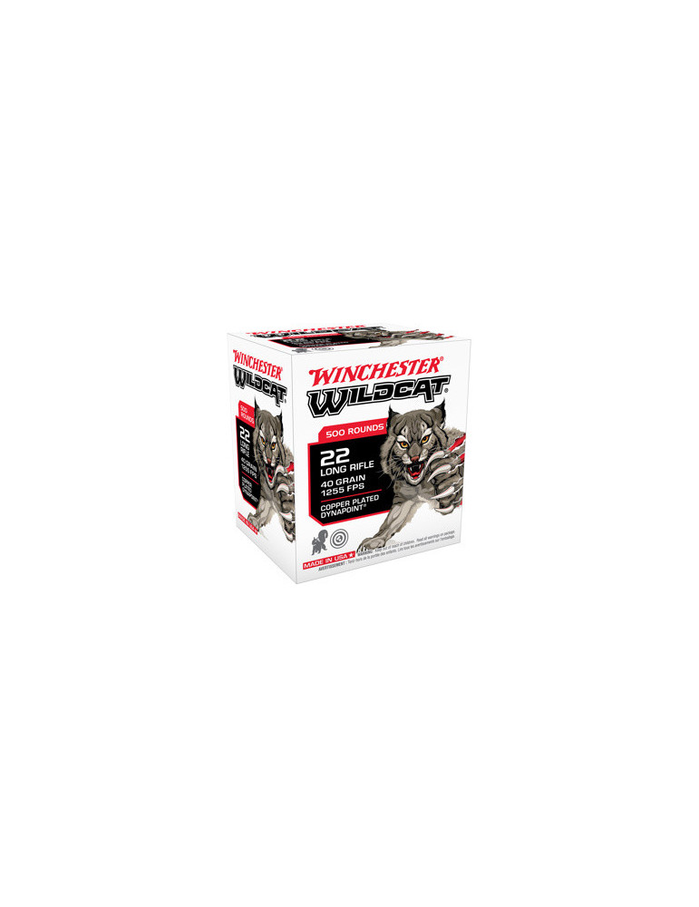 Winchester Wildcat 22 LR Dynapoint 40 grains