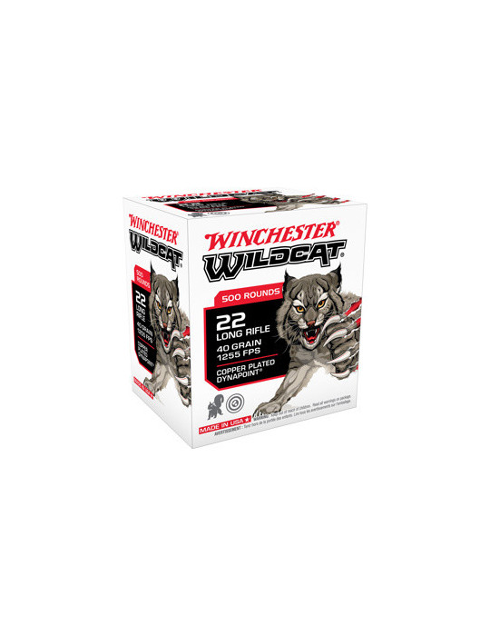 Winchester Wildcat 22 LR Dynapoint 40 grains