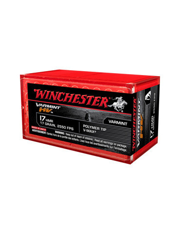 Winchester .17 HMR Varmint HV 17 grains