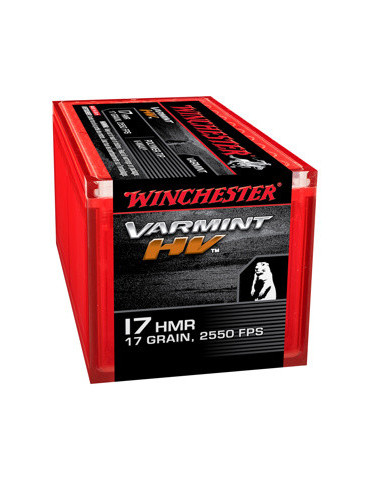 Winchester .17 HMR Varmint HV 17 grains 2