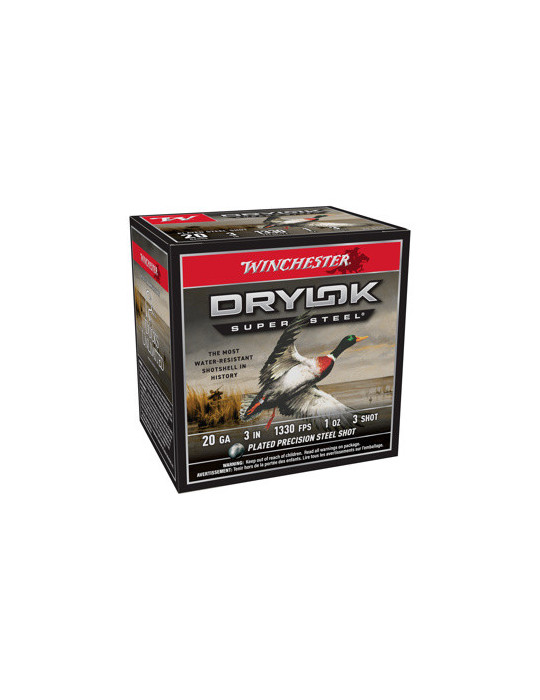 Winchester Drylok HP C.20/76 28g cartouche acier*