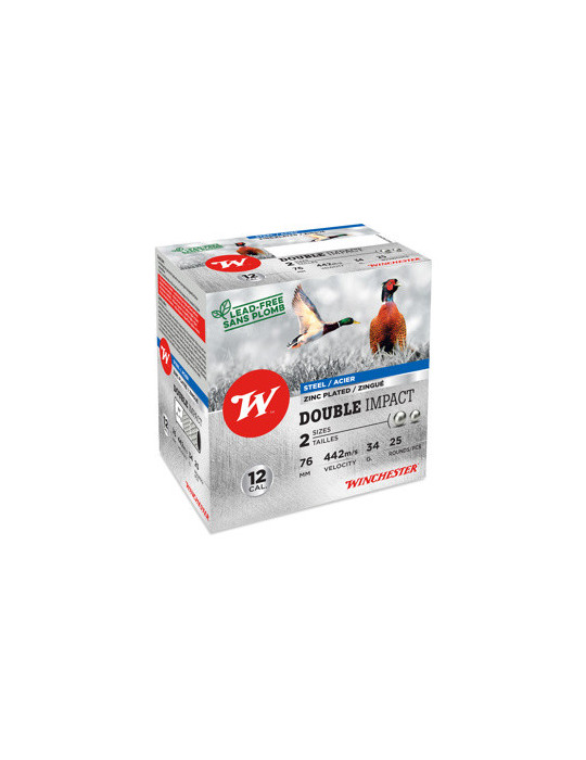 Winchester Double Impact Cal 12/76 acier