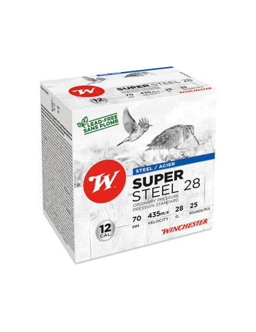 Winchester Super Steel 12/70 Cartouche acier