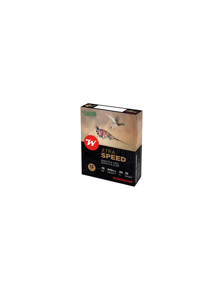 Winchester X-Tra Speed 12/76 Acier &Bismuth 34 gr