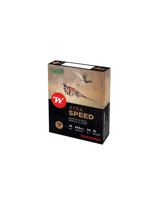 Winchester X-Tra Speed 12/76 Acier &Bismuth 34 gr