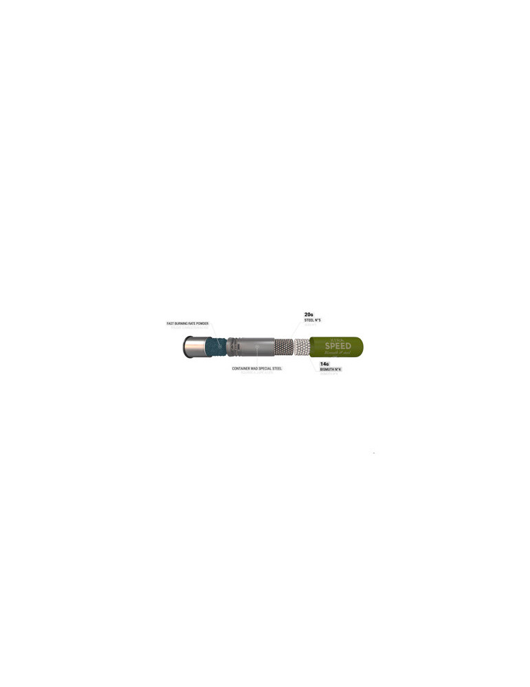 Winchester X-Tra Speed 12/76 Acier &Bismuth 34 gr