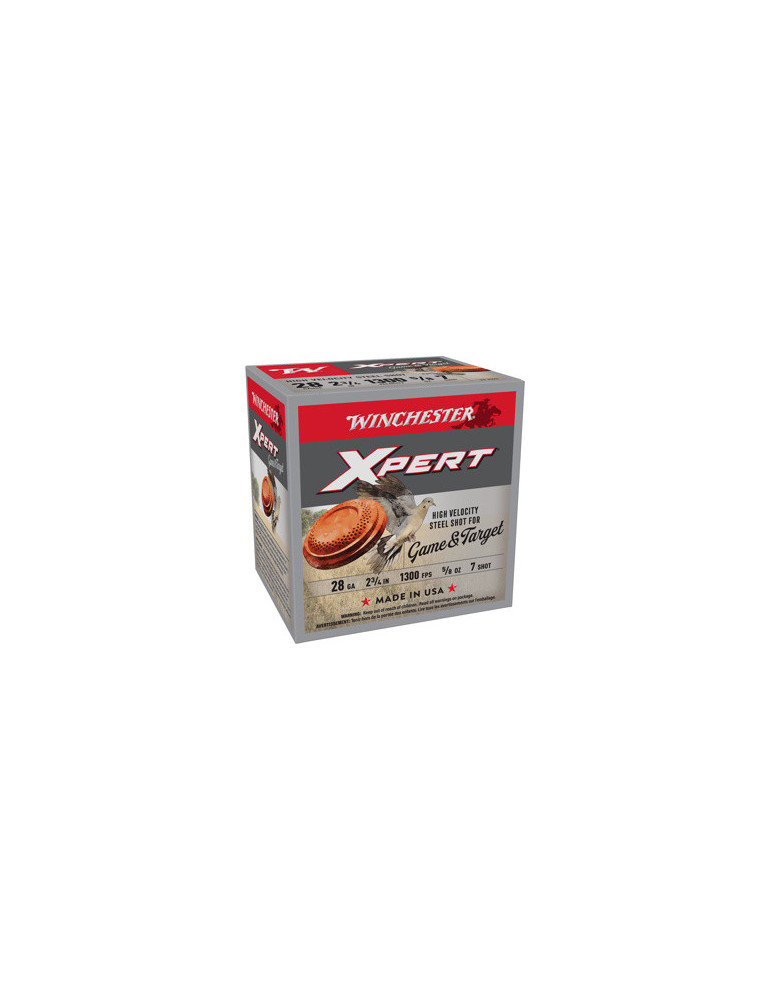 Cartouche Steel Xpert winchester 28/70 Acier *