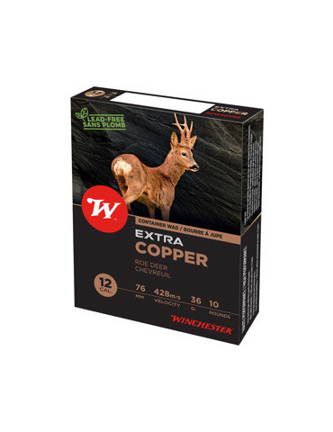 winchester Extra Copper Big Game Cal 12/76 36 gr