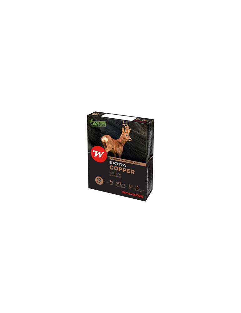winchester Extra Copper Big Game Cal 12/76 36 gr