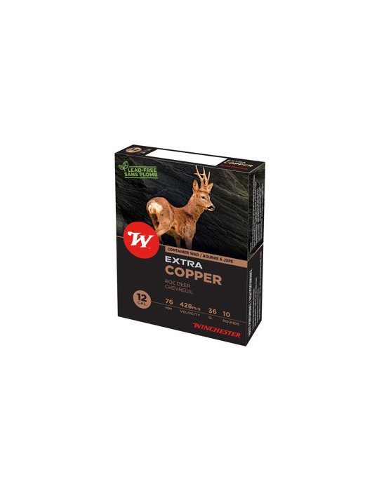winchester Extra Copper Big Game Cal 12/76 36 gr