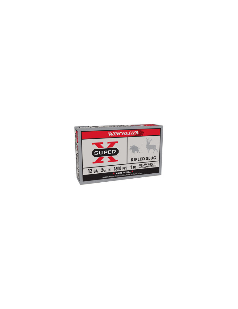 Winchester Super X Hollow Point C.12/70 cartouche à balle*
