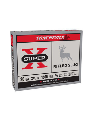 Winchester Super X Hollow Point C.20/70 cartouche à balle*