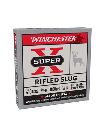 Winchester Super X Slug 410/63 5gr Cartouches a Balle