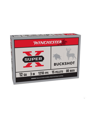 Winchester Buckshot C.12/76 15 grains (chevrotine)* 2