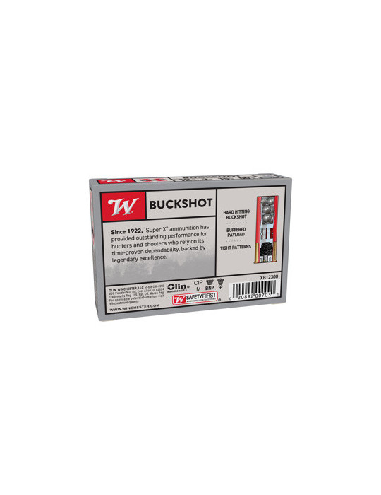 Winchester Buckshot C.12/76 15 grains (chevrotine)*