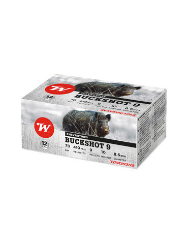 Winchester Standard Buckshot 12/70 9 grains
